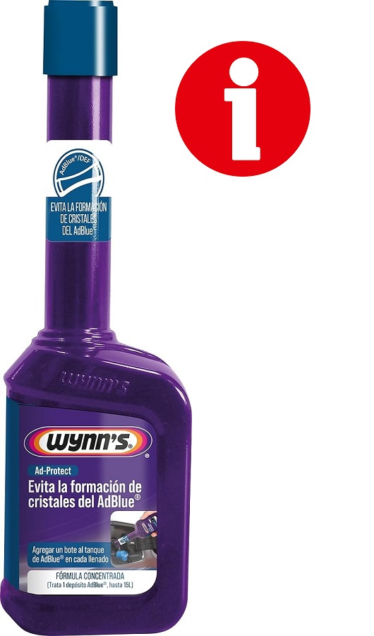 Wynn's Aditivo Adblue Anticristalizacion, Tratamiento Urea Adblue 125 ml :  : Coche y moto