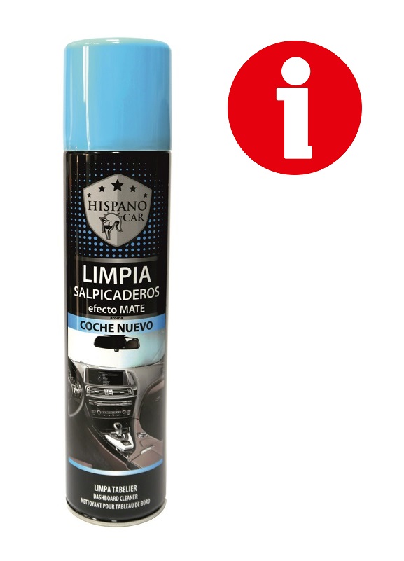 Spray Limpia Salpicaderos De Coche Efecto Mate Aroma Coche Nuevo 400ml  7x25cm con Ofertas en Carrefour