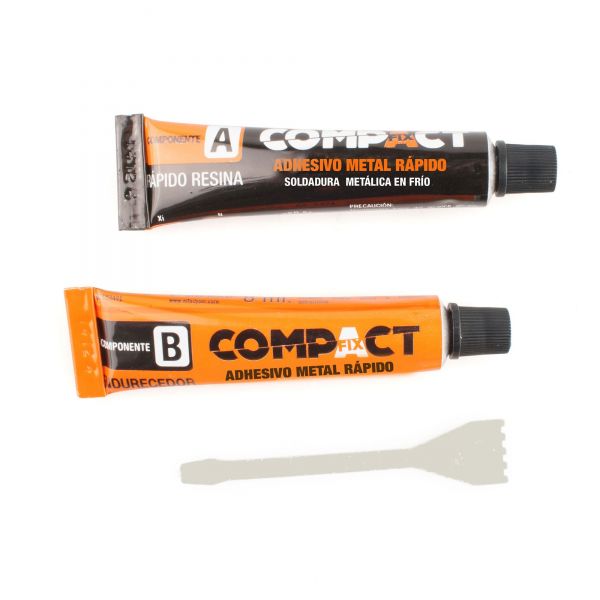 ADHESIVO SOLDADURA METAL EN FRIO COMPAC 2X15ML