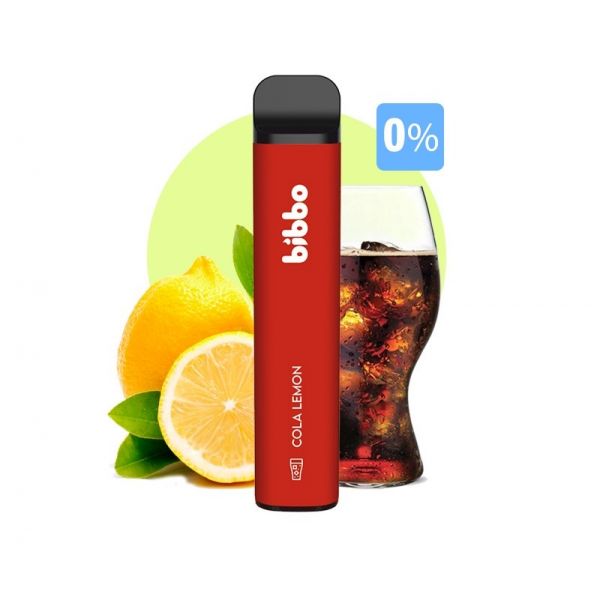 VAPER ZERO COCACOLA Y LIMON BIBBO 600PUFF C/10