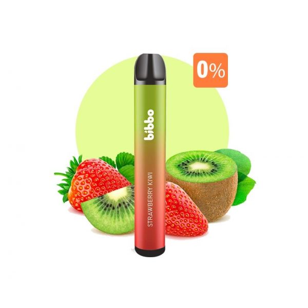 VAPER ZERO FRESA Y KIWI BIBBO 600PUFF C/10