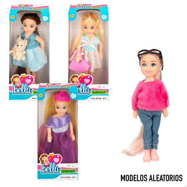 MUÑECA MODA 15CM 4 MODELOS BLISTER