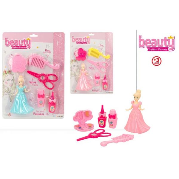 MUÑECA BEATY CON ACCESORIOS BLISTER