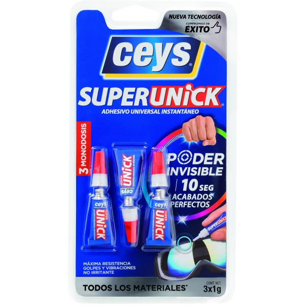 MONODOSIS SUPERCEYS 3 UNIDADES 1 GRAMO BLISTER