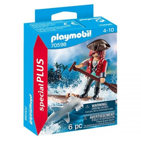 PLAYMOBIL PACK PIRATA CON BALSA