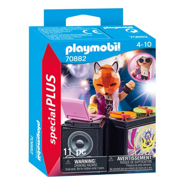 PLAYMOBIL PACK DJ CON MESA MEZCLAS