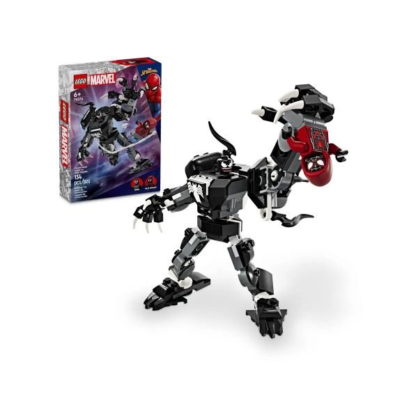 LEGO MARVEL ARMADURA ROBOTICA VENOM VS MILES MORALES SPIDERMAN