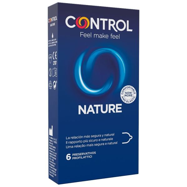 PRESERVATIVOS CONTROL ADAPTA NATURE 6UDS C/12