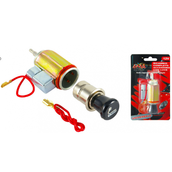 KIT DE MECHERO COMPLETO ILUMINADO 12V