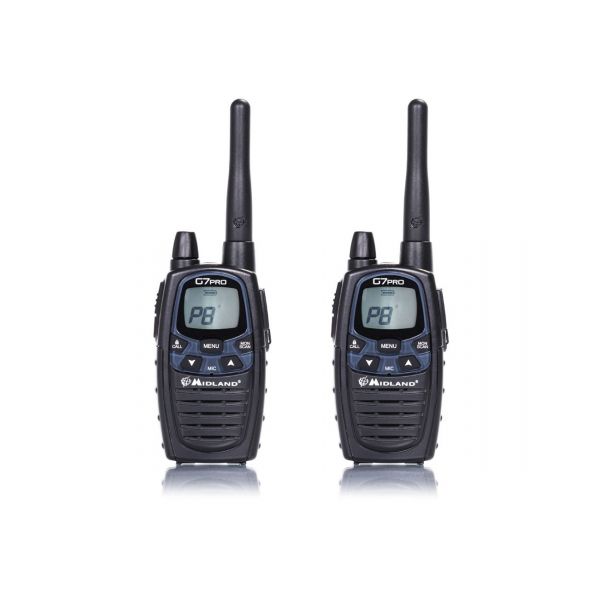 PACK 2 RADIOS-INTERLOCUTORES MIDLAND G7PRO