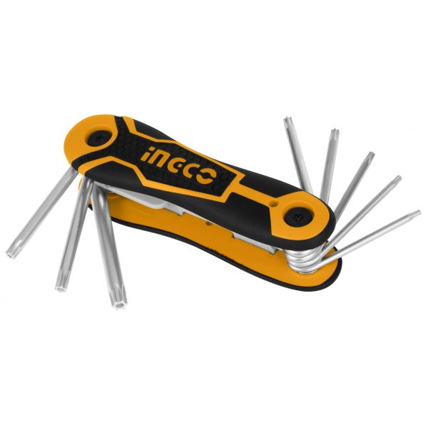 JUEGO PLEGABLE 8 LLAVES TORX