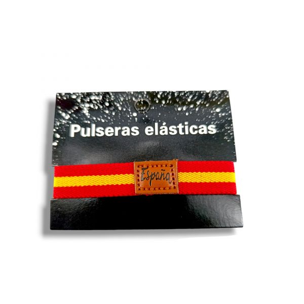 PULSERA ELASTICA C/CUERO ESPAÑA