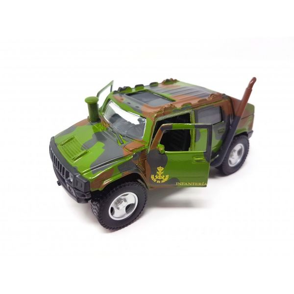 VEHICULO INFANTERIA MARINA METALICO 16.5X7X6CM