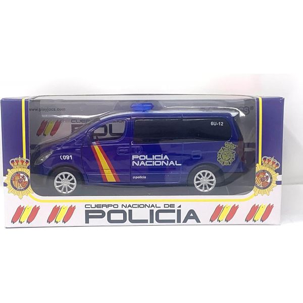 FURGONETA POLICIA NACIONAL METALICA 16,5 X 8 X 7 Cm