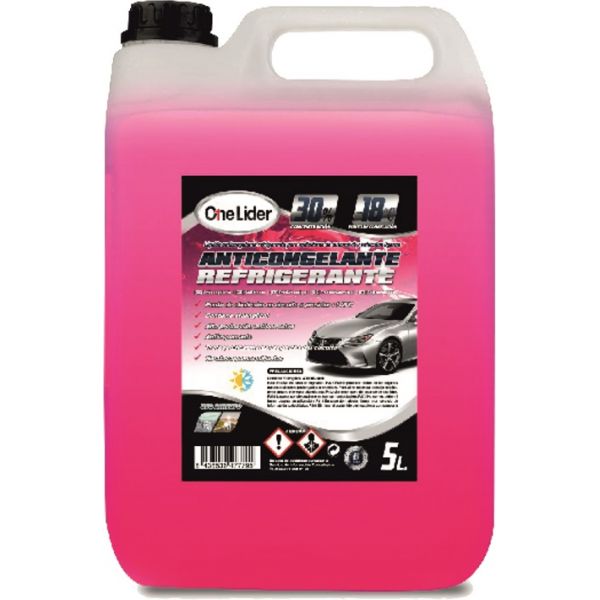 ANTICONGELANTE ROSA ONE LIDER 30%  5L