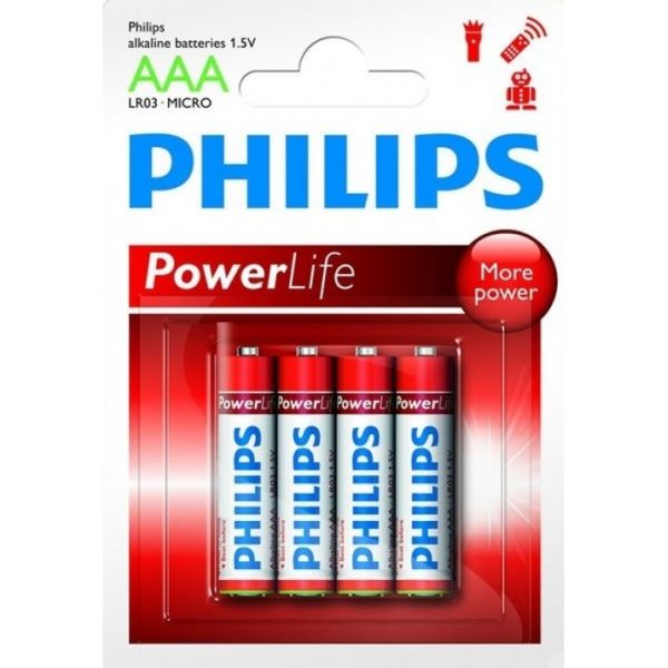 PILA PHILIPS LR03/AAA