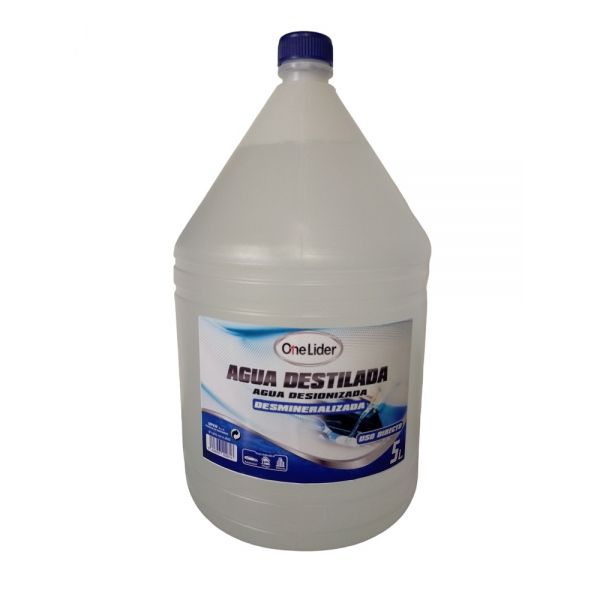 AGUA DESTILADA  5L CAJA/3UDS