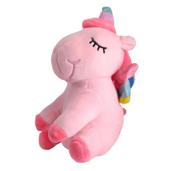 PELUCHE DE UNICORNIO 20X13CM COLORES SURTIDOS