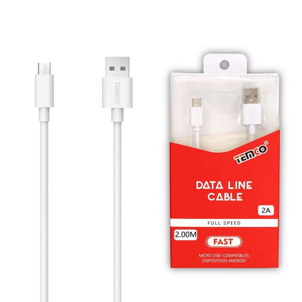 CABLE DE TELEFONO 2.A 2M MICRO USB