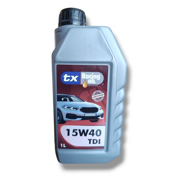 ACEITE MINERAL TX RACING 15W40   TDI 1L