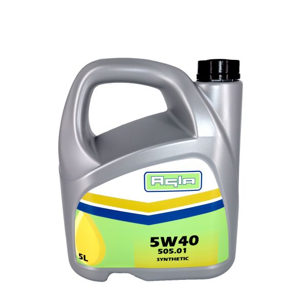 ACEITE AGLA 5W40 SINTETICO 505.01 5L CAJA/4UDS