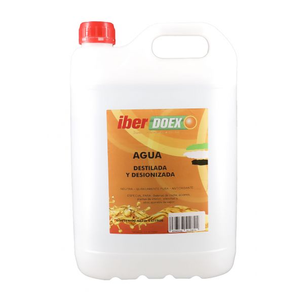 AGUA DESTILADA IBERDOEX 5L