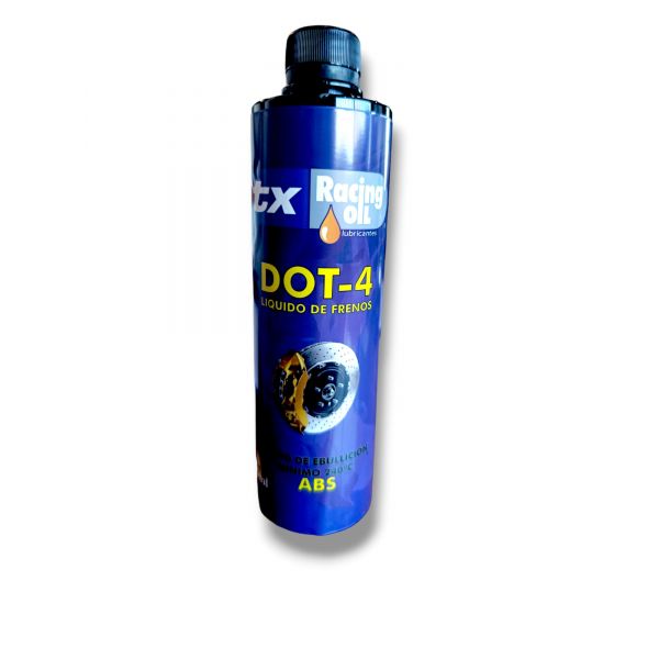 DOT 4 LIQUIDO DE FRENOS TX RACING 500ML