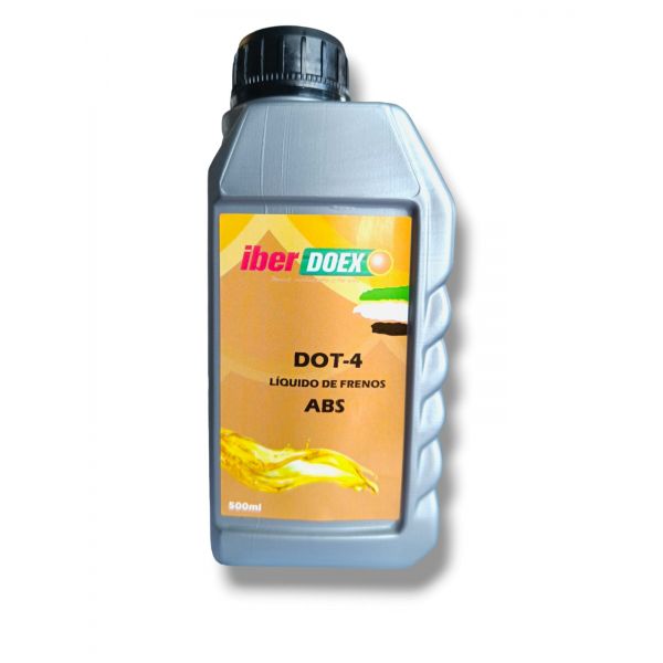 DOT 4 LIQUIDO DE FRENOS IBERDOEX 500ML C/24UDS