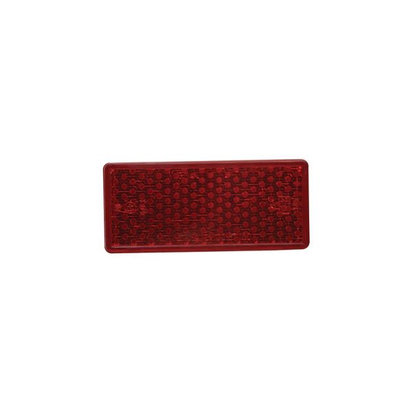 REFLECTOR ROJO ADHESIVO RECTANGULAR 105X45MM